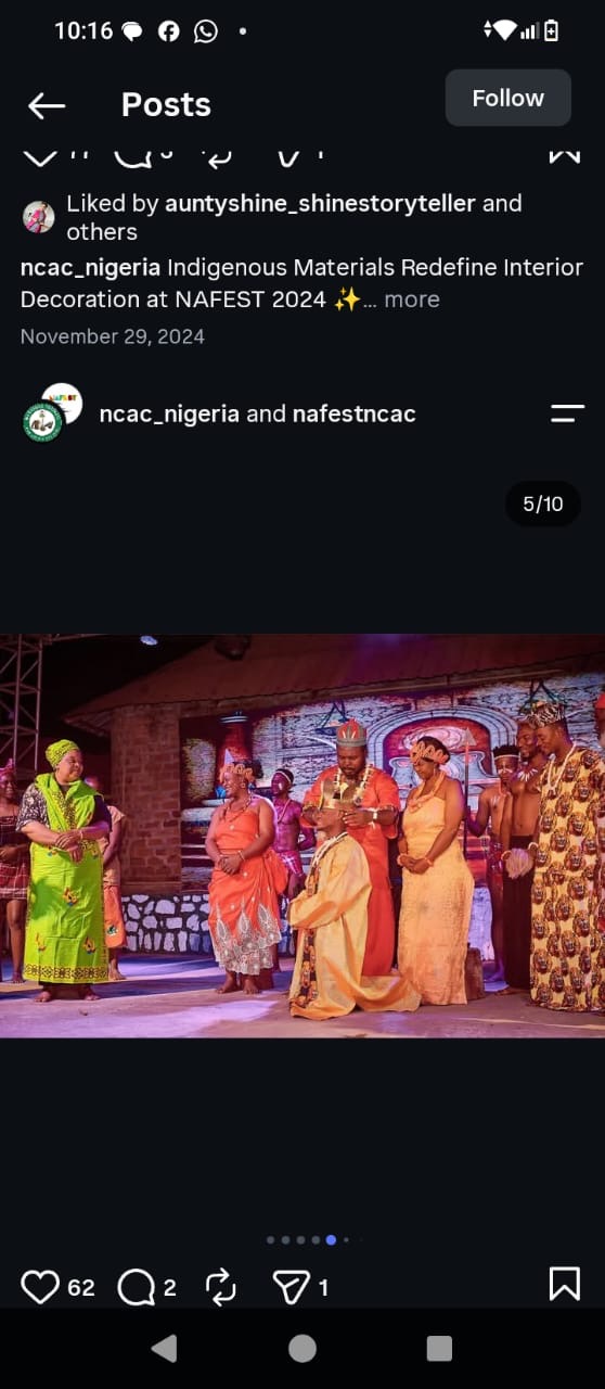 NAFEST 2024 cultural stage production
